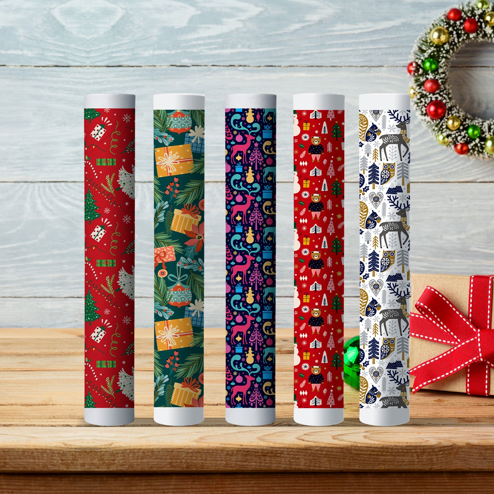 Hydro Sublimation Pattern Paper Christmas Series (5 Design Options, 1 – PYD  LIFE